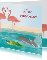 Fijne Vakantiekaart Kaartje Go