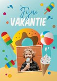 Vakantiekaart Veel Plezier Fijne Vakantie Kaartje2go