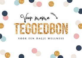 Tegoedbon Maken Zelfgemaakte Cadeaubon Sturen