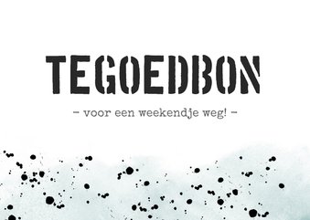 Tegoedbon Maken Zelfgemaakte Cadeaubon Sturen