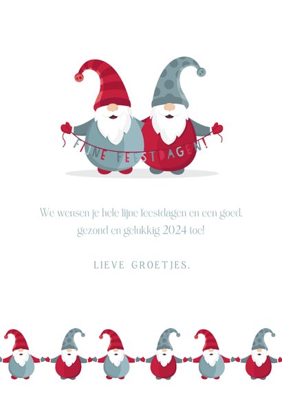 Moderne Kerstkaart Met Foto En Illustratieve Kaartje2go