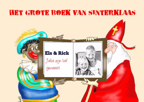 Het Grote Boek Van Sinterklaas Kaartje2go