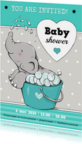 Babyshower olifant badje IH 