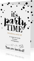 Einladung zur Geburtstagsparty Party Time