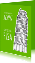 Vakantiekaart Italie - Pisa - SG