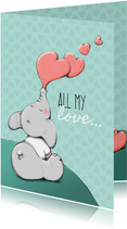 Valentijn all my love - IH