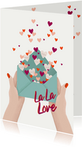 Valentijnskaart - Lala Love