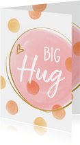 Vrolijke kaart Big Hug