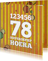 123456 Hieperdepiep Hoera 78 - SG