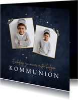 Einladungskarte Erstkommunion Fotos & Sternchen