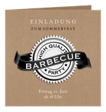 Einladungskarten Zur Gartenparty Oder Zum Grillfest Kaartje2go