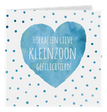 Super Gefeliciteerd met kleindochter of kleinzoon | Kaartje2go GZ-46