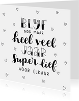 Betere Gefeliciteerd met jullie trouwdag | felicitatie | Kaartje2go HX-68