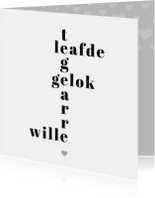 Fryske kaart voor je allerliefste liefde - valentijnskaart