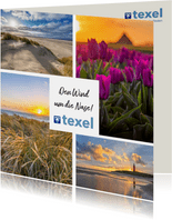 Grußkarte Urlaub auf Texel 
