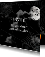 Halloween Uitnodiging Nacht