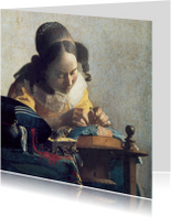 Johannes Vermeer. De kantwerkster