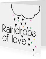 Raindrop of love