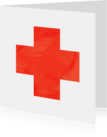 Rode kruis kaart
