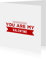 Valentijnskaart you are my - LB