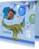 Verjaardag dinosaurus ballonnen