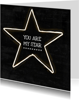 Zomaar kaart you are my star