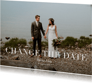 Change the date annuleringskaart grote foto en tekst