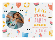 Einladung kindergeburtstag zum ausdrucken kostenlos schwimmbad