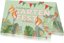 Einladungskarten Zur Gartenparty Oder Zum Grillfest Kaartje2go