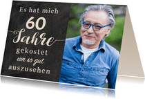 Einladungskarten 60 Geburtstag Selbst Gestalten Kaartje2go