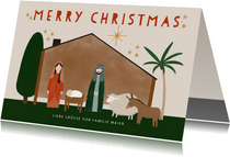 Christliche Weihnachtskarten Gestalten Kaartje2go