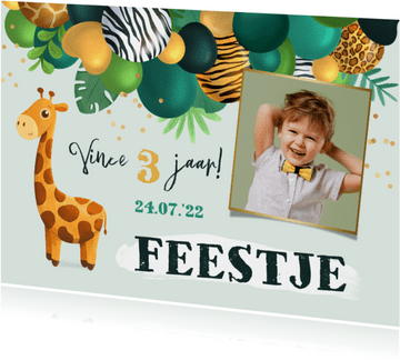 Uitnodiging Kinderfeestje Zelf Maken Feestje Geven Kaartje2go