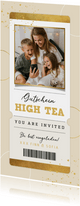 Karte Gutschein zum Muttertag High Tea