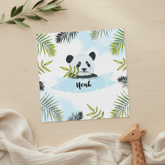 Geboorte pandabeertje tropisch