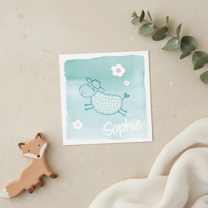 Geboortekaartje Sophie Schaap