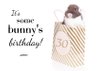 Verjaardagskaart- It’s some bunny’s birthday | Kaartje2go