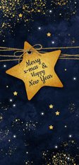 Twinkeling stars voor de donkere dagen voor kerst