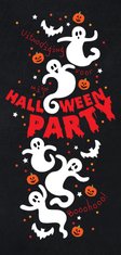 Uitnodiging Halloween party kinderen