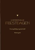 2026 Kerstkaart grote foto transparant met goudfolie 3