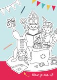 Aftelkaart pakjesavond Sinterklaas voor een kind 2
