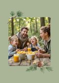 Ansichtkaart foto's groetjes uit ardennen dennentakjes 2