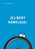 Bedankkaart fietsband met fietspomp 2