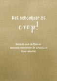 Bedankkaart meester met schooltas, potlood, schrift 3