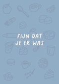 Bedankkaart met bak illustraties x Patisjanne 2