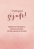 Bedankkaart voor juf met schooltas, schrift, potlood 3