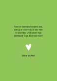 Bedankt gedicht woorden met een hart 3