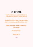 Bemoedigende beterschapskaart met trendy roze oranje kussens 3