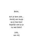 Beterschap kusje boo boo 3