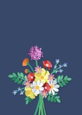 Beterschapskaart boeket met bloemen 2