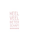 Beterschapskaart een hele dikke knuffel voor jou hartjes 2